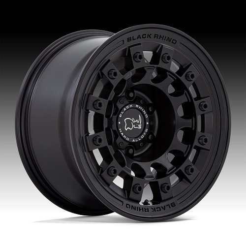 Black Rhino Fuji BR004 Matte Black Custom Truck Wheels 1